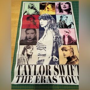 Taylor Swift Multicolor The Eras Tour Tapestry